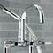Aqua Vintage Deck-Mount Clawfoot Tub Faucet, Polished Chrome, Deck Mount AE8401DL - alternate 5